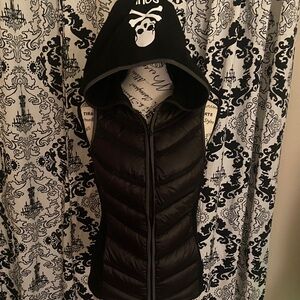 SoulCycle Black Hooded Vest XS